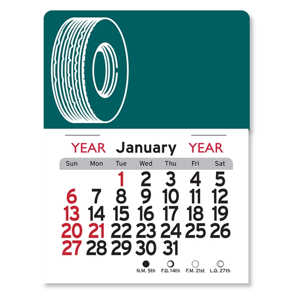 Tire Peel-N-Stick® Calendar - Image 23