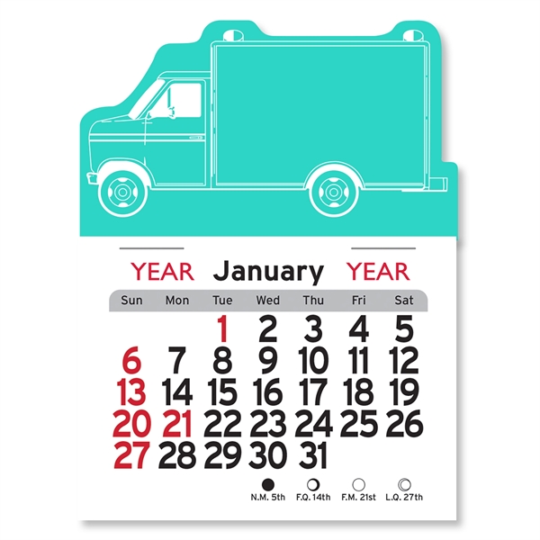 Ambulance Shaped Peel-N-Stick® Calendar - Image 3