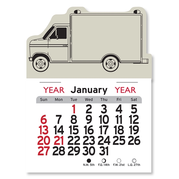Ambulance Shaped Peel-N-Stick® Calendar - Image 5