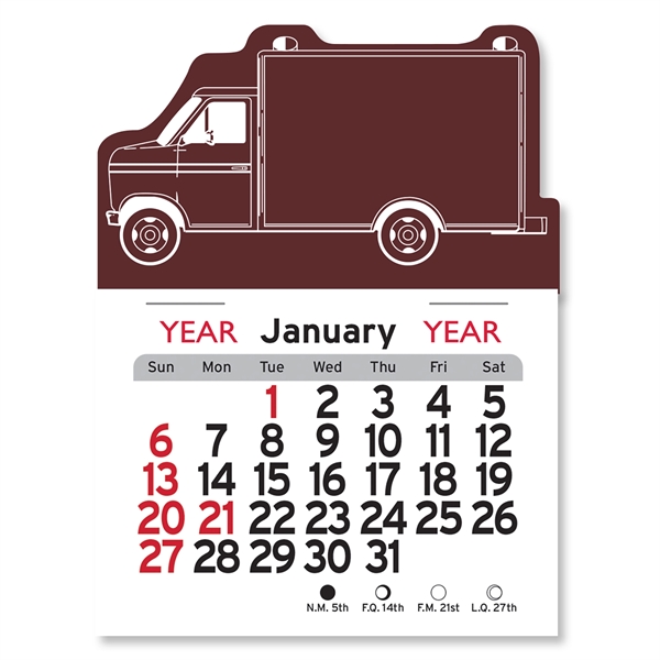 Ambulance Shaped Peel-N-Stick® Calendar - Image 7