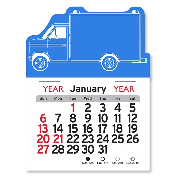 Ambulance Shaped Peel-N-Stick® Calendar - Image 8