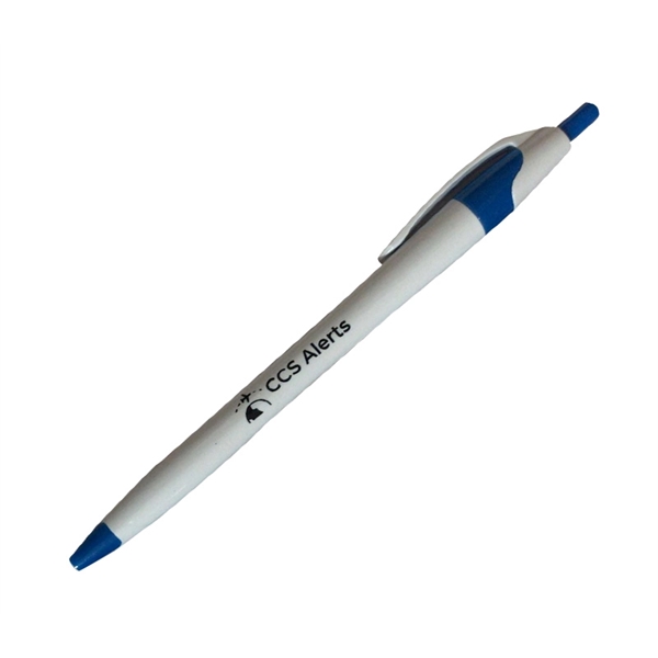 Slim Contour Plastic Pen - Image 3