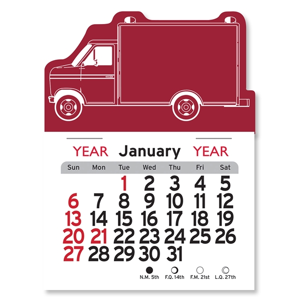 Ambulance Shaped Peel-N-Stick® Calendar - Image 9