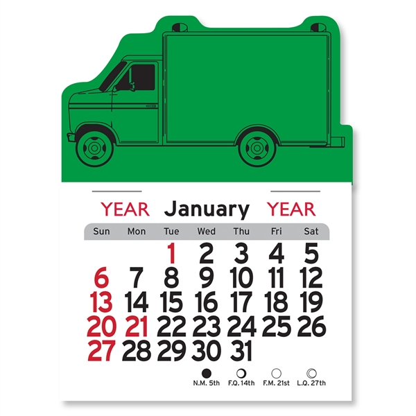 Ambulance Shaped Peel-N-Stick® Calendar - Image 10