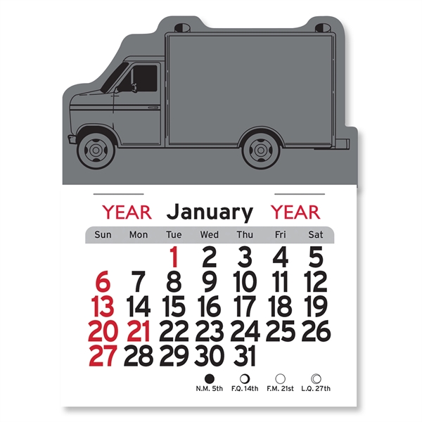 Ambulance Shaped Peel-N-Stick® Calendar - Image 11