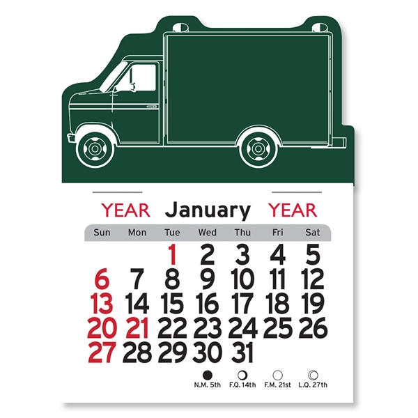 Ambulance Shaped Peel-N-Stick® Calendar - Image 12
