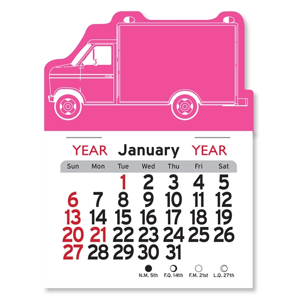 Ambulance Shaped Peel-N-Stick® Calendar - Image 13