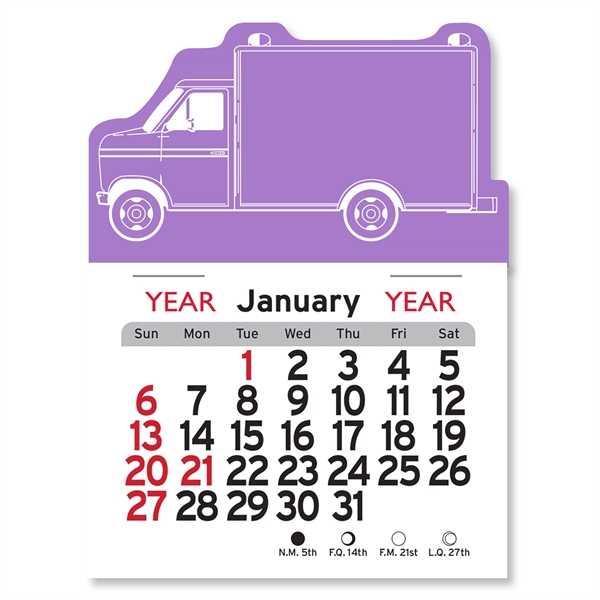 Ambulance Shaped Peel-N-Stick® Calendar - Image 14