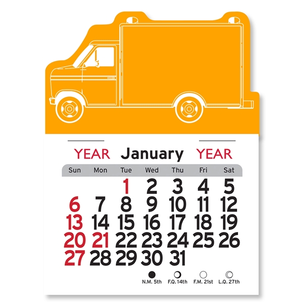 Ambulance Shaped Peel-N-Stick® Calendar - Image 15