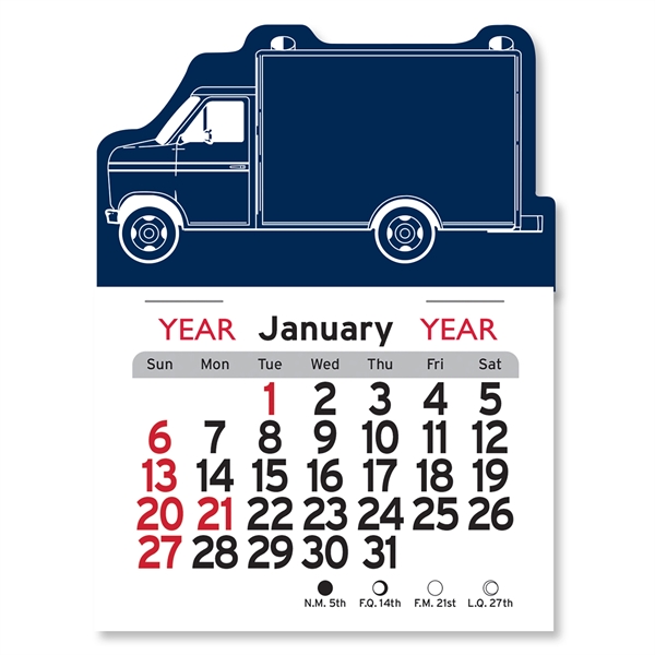 Ambulance Shaped Peel-N-Stick® Calendar - Image 16