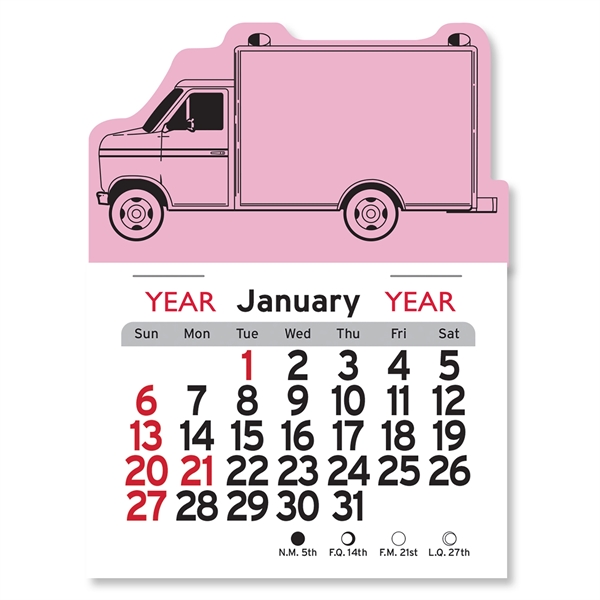 Ambulance Shaped Peel-N-Stick® Calendar - Image 18