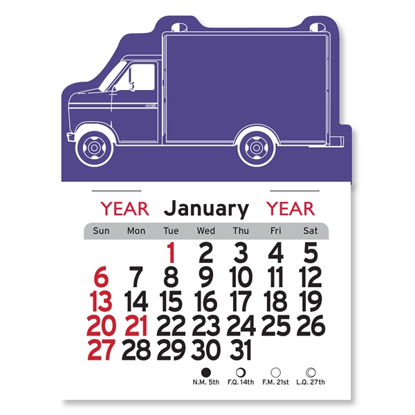 Ambulance Shaped Peel-N-Stick® Calendar - Image 19