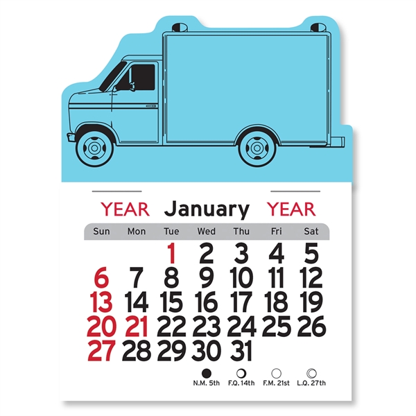 Ambulance Shaped Peel-N-Stick® Calendar - Image 22