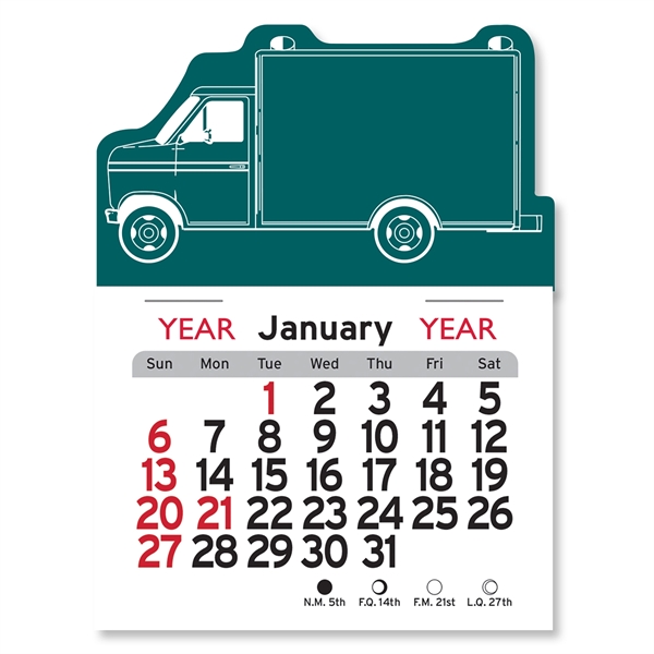 Ambulance Shaped Peel-N-Stick® Calendar - Image 23