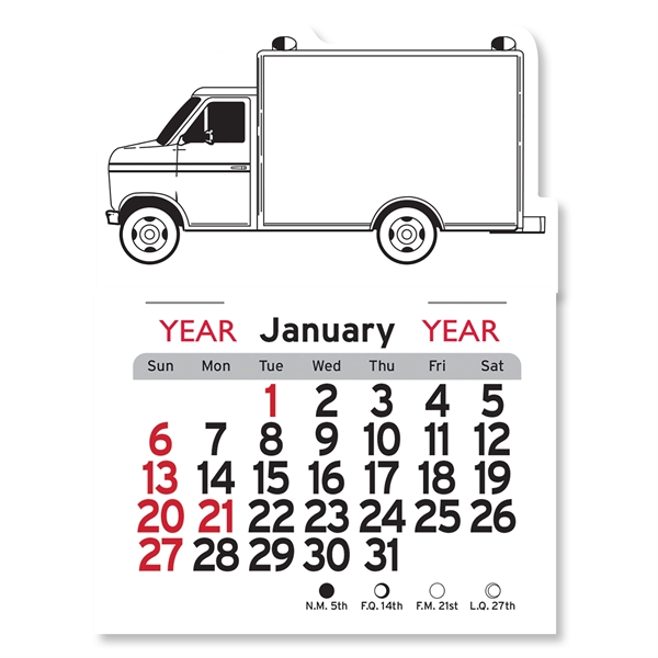 Ambulance Shaped Peel-N-Stick® Calendar - Image 24