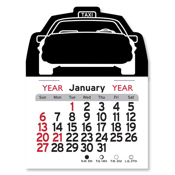 Taxi Peel-N-Stick® Calendar - Image 4