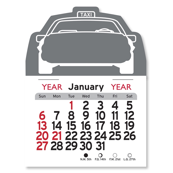 Taxi Peel-N-Stick® Calendar - Image 11