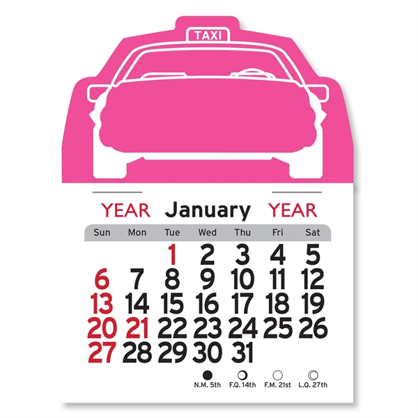 Taxi Peel-N-Stick® Calendar - Image 13