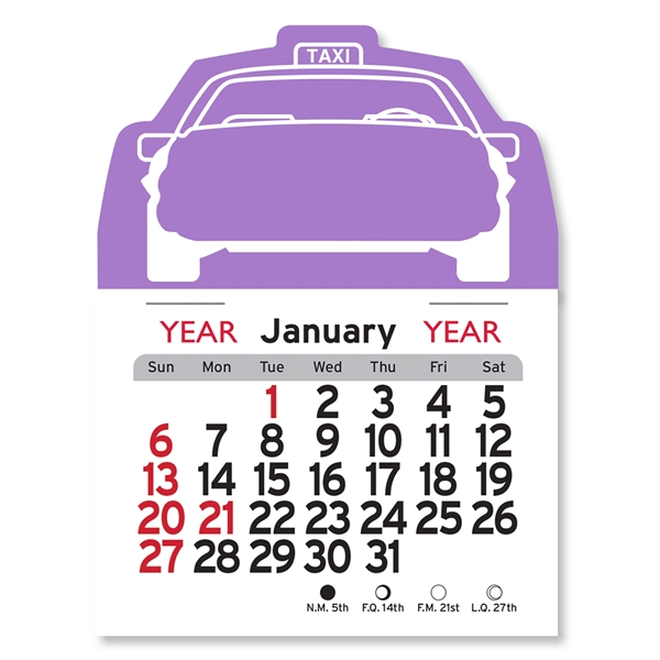 Taxi Peel-N-Stick® Calendar - Image 14