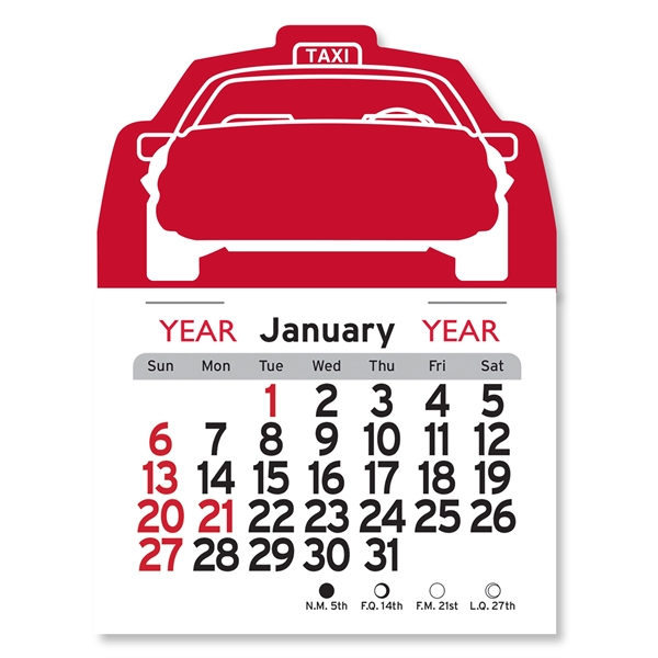 Taxi Peel-N-Stick® Calendar - Image 20