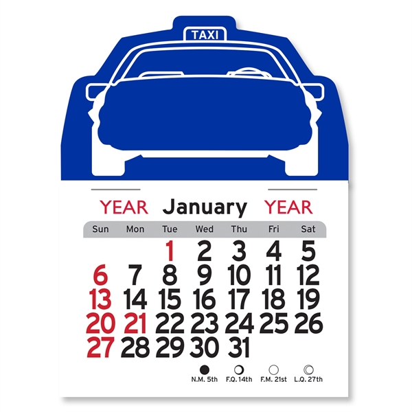 Taxi Peel-N-Stick® Calendar - Image 21