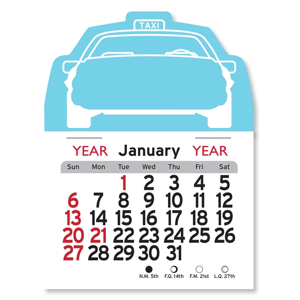 Taxi Peel-N-Stick® Calendar - Image 22