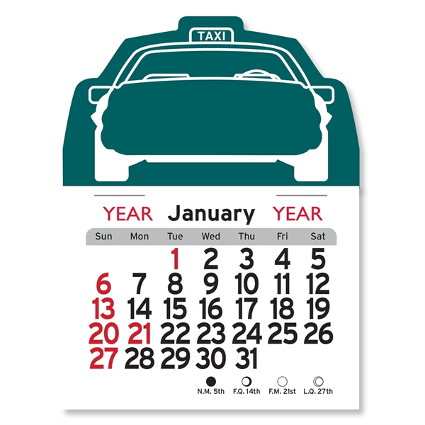 Taxi Peel-N-Stick® Calendar - Image 23