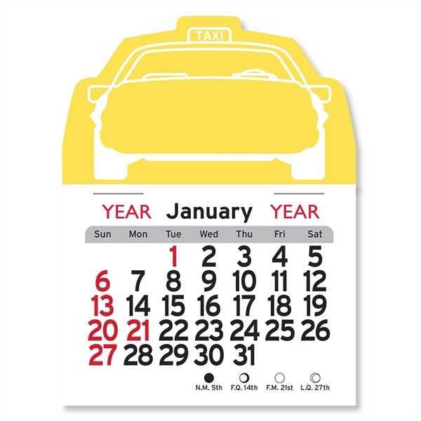 Taxi Peel-N-Stick® Calendar - Image 25
