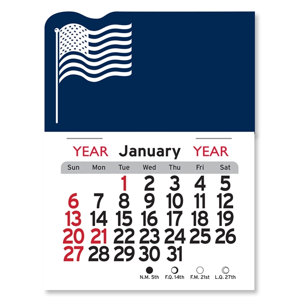 American Flag Peel-N-Stick® Calendar - Image 16