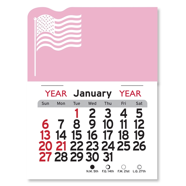 American Flag Peel-N-Stick® Calendar - Image 18
