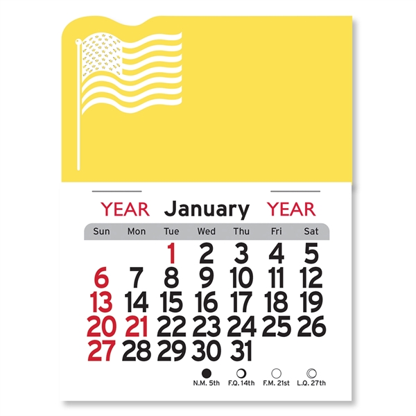 American Flag Peel-N-Stick® Calendar - Image 25
