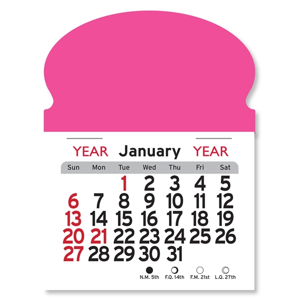 Oval Shaped Peel-N-Stick® Calendar - Image 13