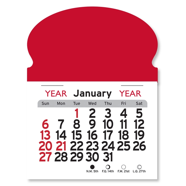 Oval Shaped Peel-N-Stick® Calendar - Image 20