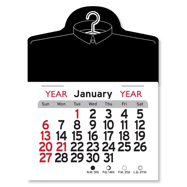 Dry Cleaner Shaped Peel-N-Stick® Calendar - Image 3