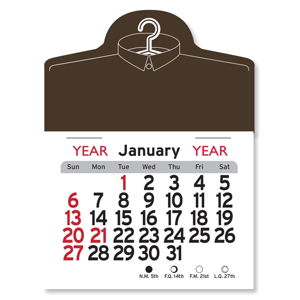 Dry Cleaner Shaped Peel-N-Stick® Calendar - Image 5