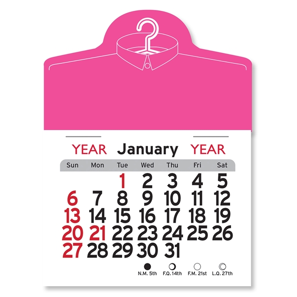 Dry Cleaner Shaped Peel-N-Stick® Calendar - Image 12