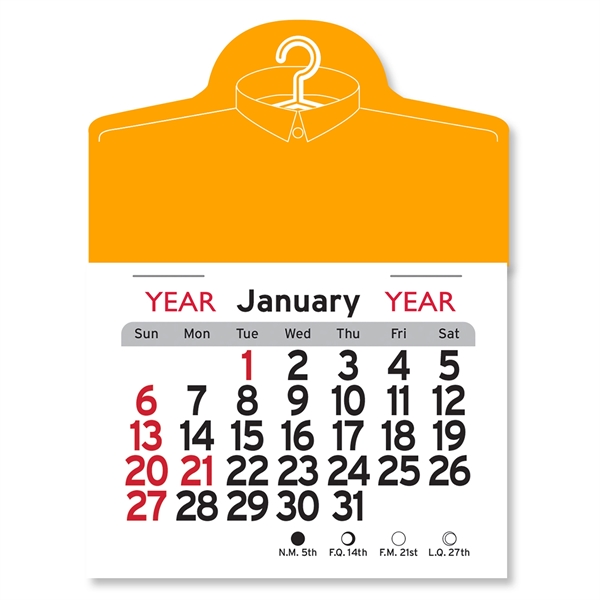 Dry Cleaner Shaped Peel-N-Stick® Calendar - Image 14