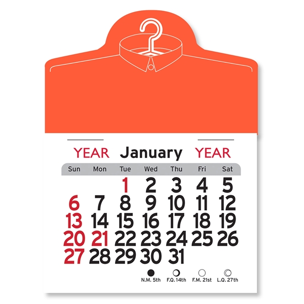 Dry Cleaner Shaped Peel-N-Stick® Calendar - Image 16