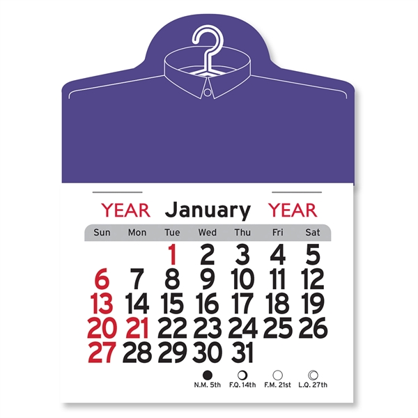 Dry Cleaner Shaped Peel-N-Stick® Calendar - Image 18
