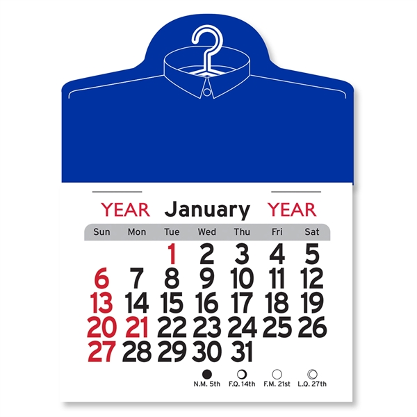 Dry Cleaner Shaped Peel-N-Stick® Calendar - Image 20