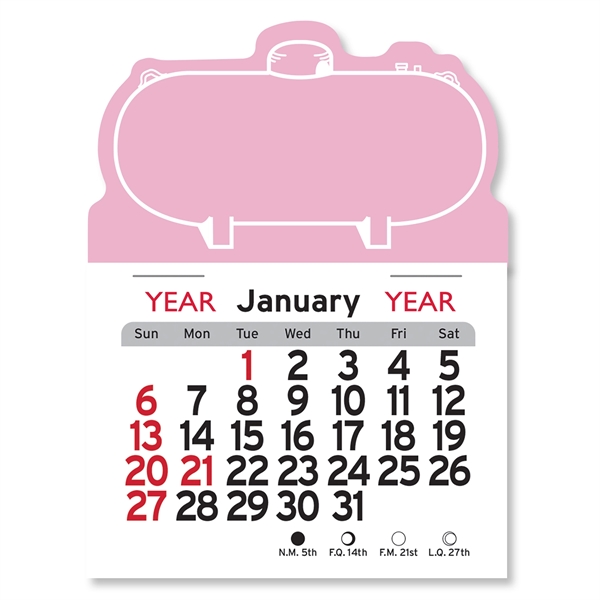 Propane Tank Shaped Peel-N-Stick® Calendar - Image 18