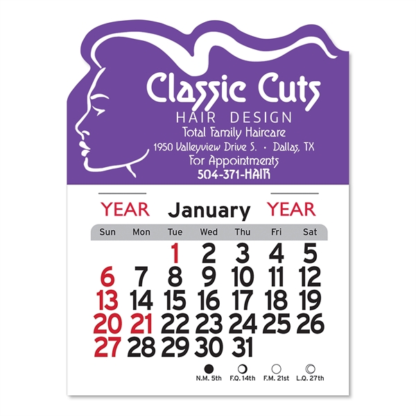 Salon Peel-N-Stick® Calendar - Image 1
