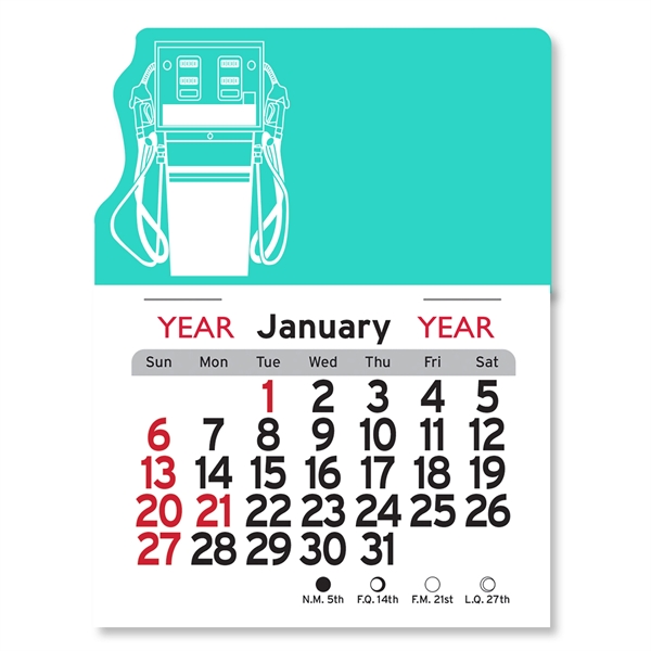 Gas Pump Peel-N-Stick® Calendar - Image 3