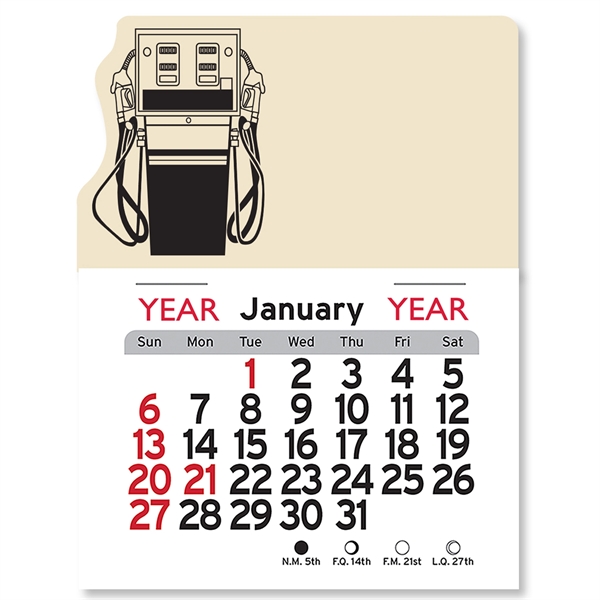 Gas Pump Peel-N-Stick® Calendar - Image 5