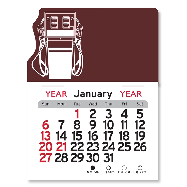 Gas Pump Peel-N-Stick® Calendar - Image 7
