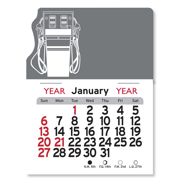 Gas Pump Peel-N-Stick® Calendar - Image 11