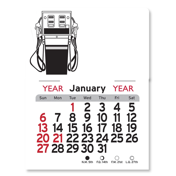 Gas Pump Peel-N-Stick® Calendar - Image 24