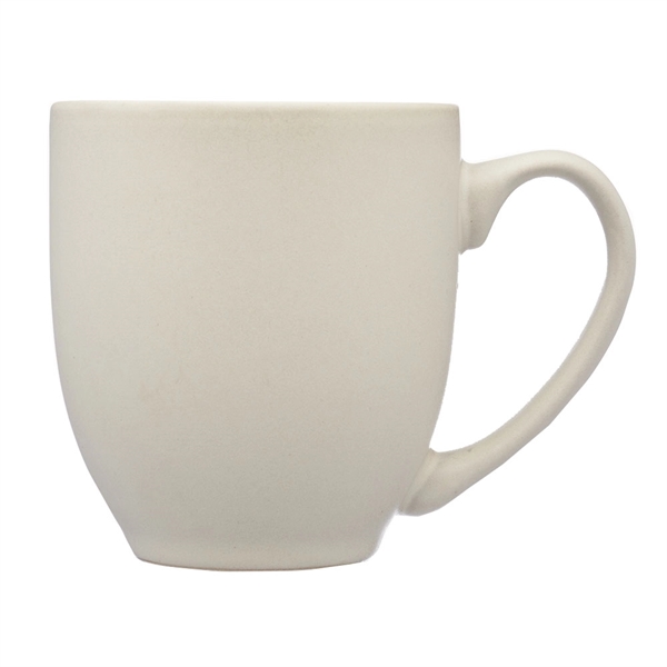 16 oz. Carter Creme Bistro Ceramic Mug - Image 3