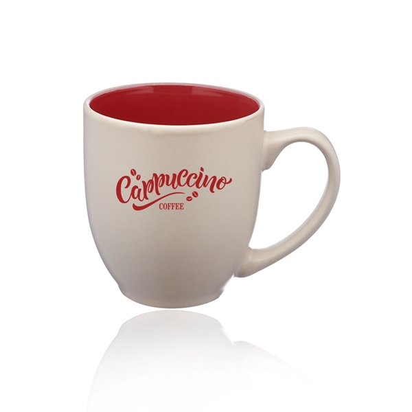 16 oz. Carter Creme Bistro Ceramic Mug - Image 17