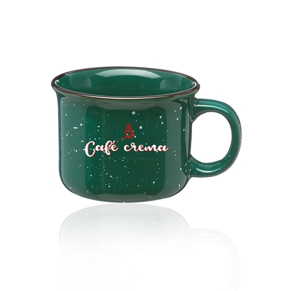 8 oz. Bijou Ceramic Campfire Coffee Mug - Image 5